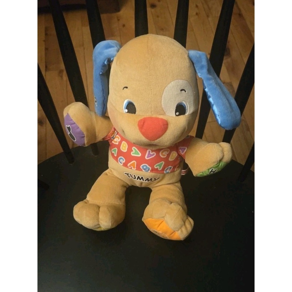 Fisher-Price Laugh and Learn Love to Play Puppy - Interactive Toy Works Well!